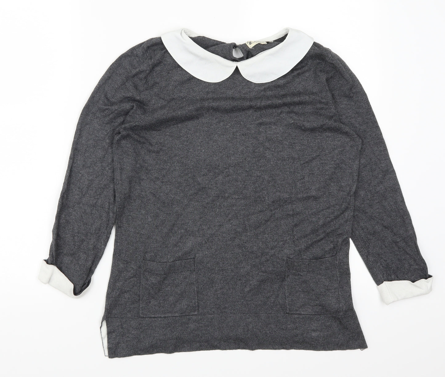 Papaya Womens Grey   Pullover Jumper Size 10
