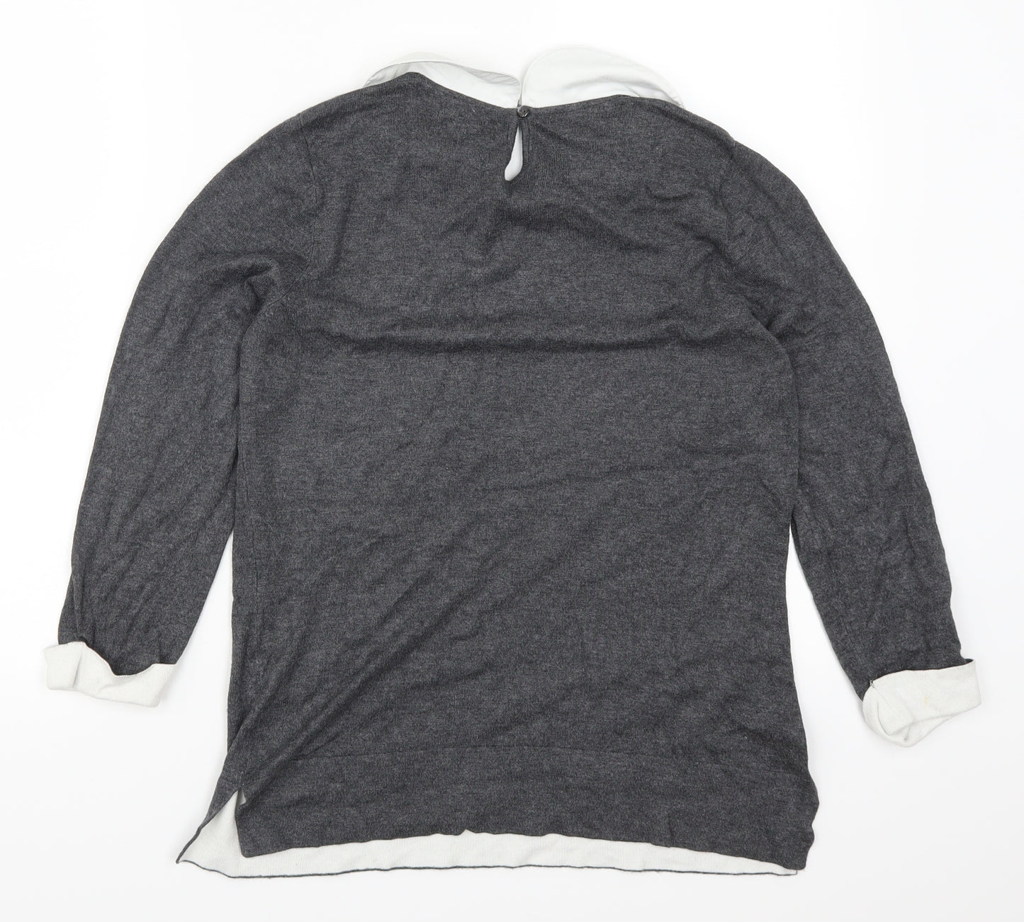 Papaya Womens Grey   Pullover Jumper Size 10