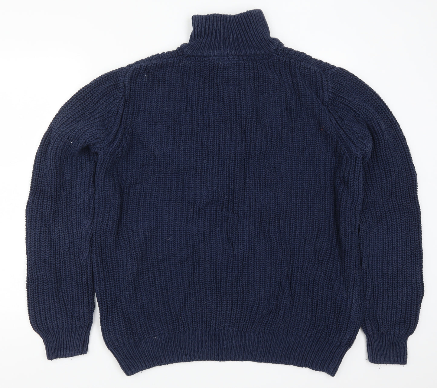 Racing Green Mens Blue  Knit Pullover Jumper Size XL