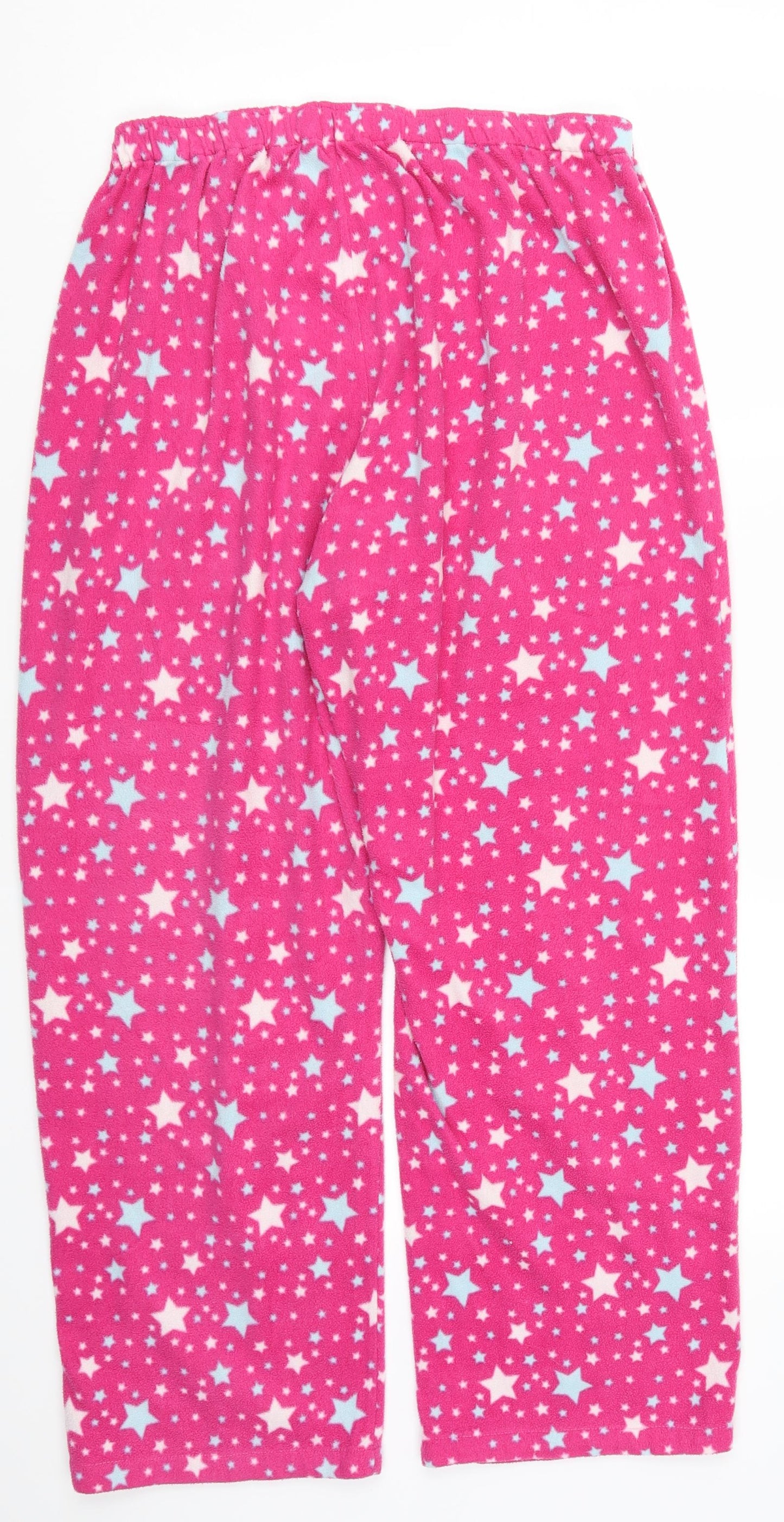 Preworn Womens Pink Geometric  Trousers  Size 30 in L26 in - Stars Loungewear