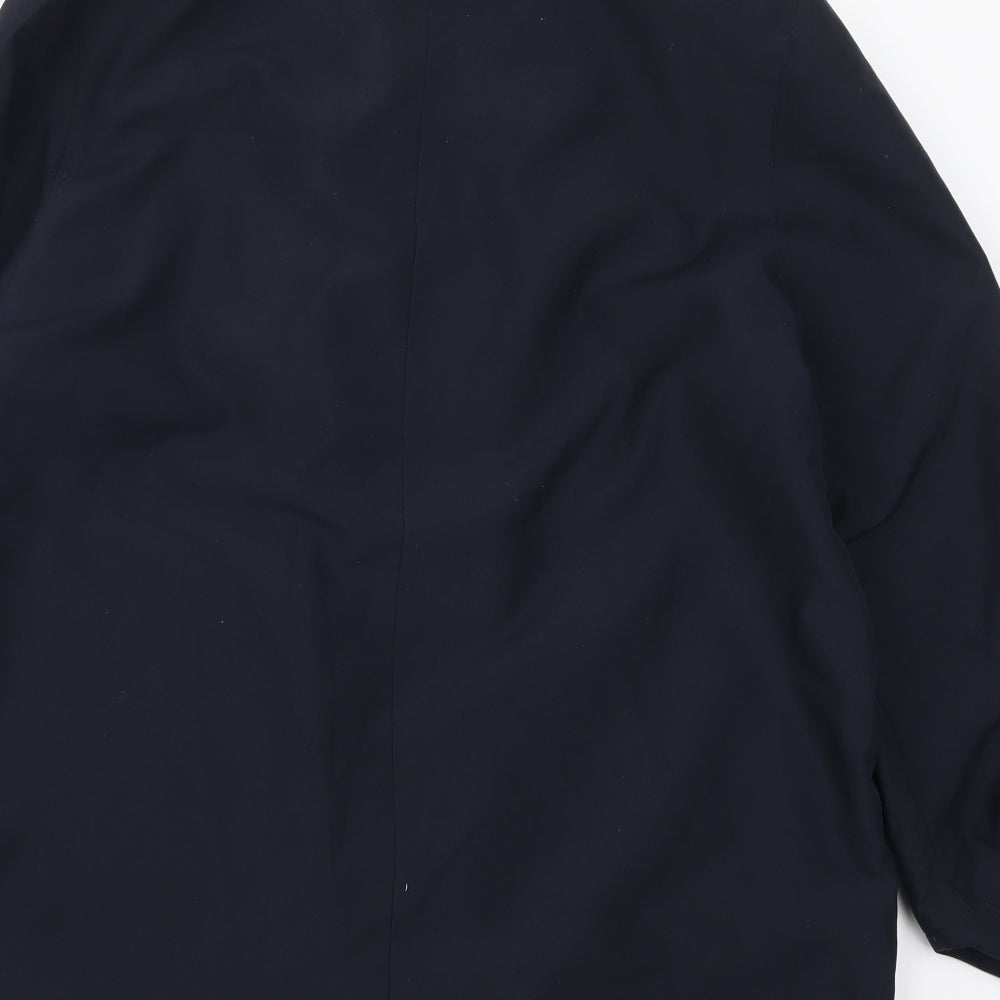Summer Style Womens Blue   Overcoat Coat Size 14