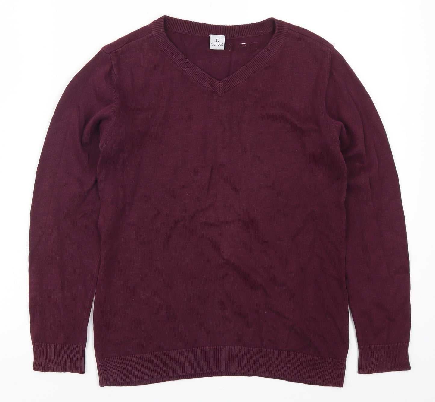 TU Boys Purple   Pullover Jumper Size 9 Years