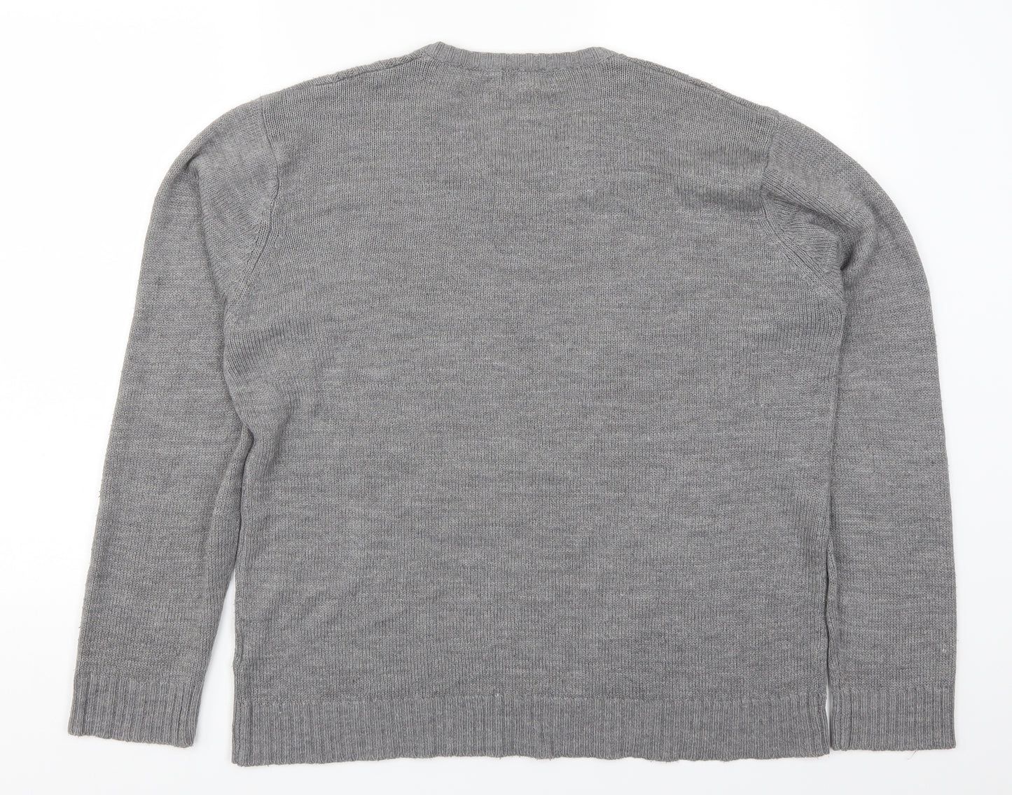 Cargo Mens Gold  Knit Pullover Jumper Size XL