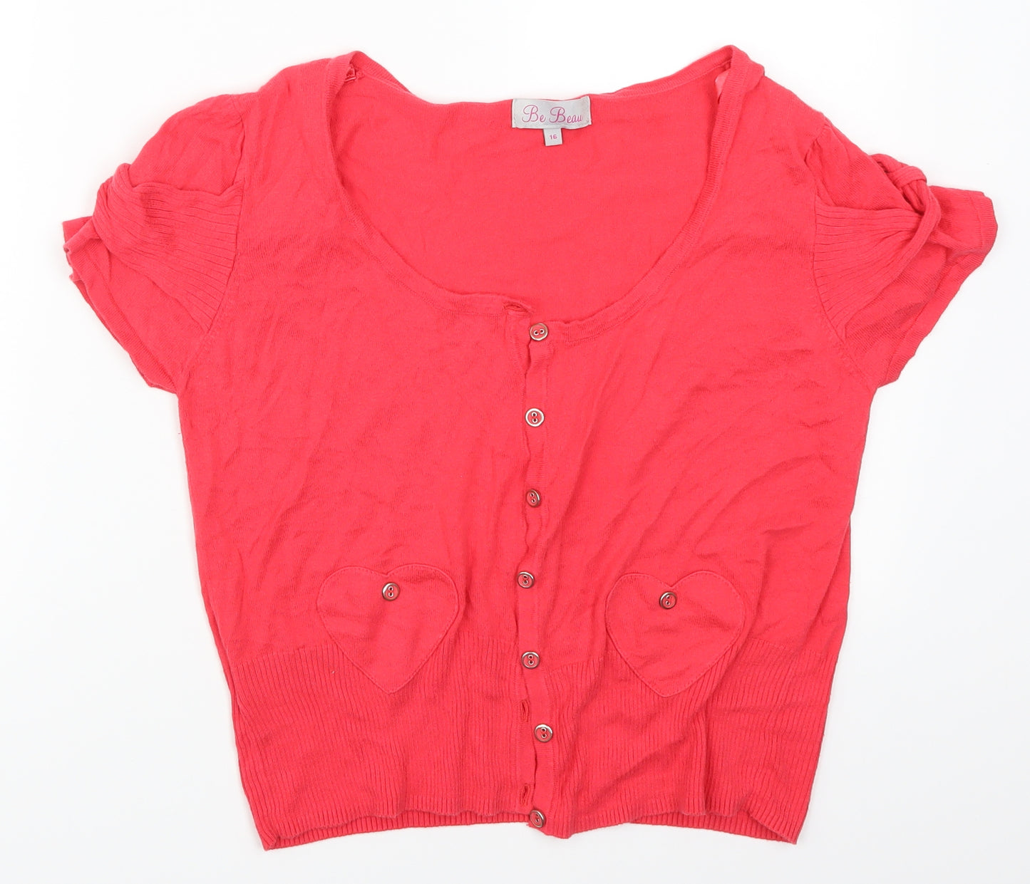 Matalan Womens Pink   Cardigan Jumper Size 16