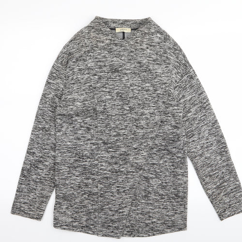 Papaya Womens Grey   Wrap Jumper Size S