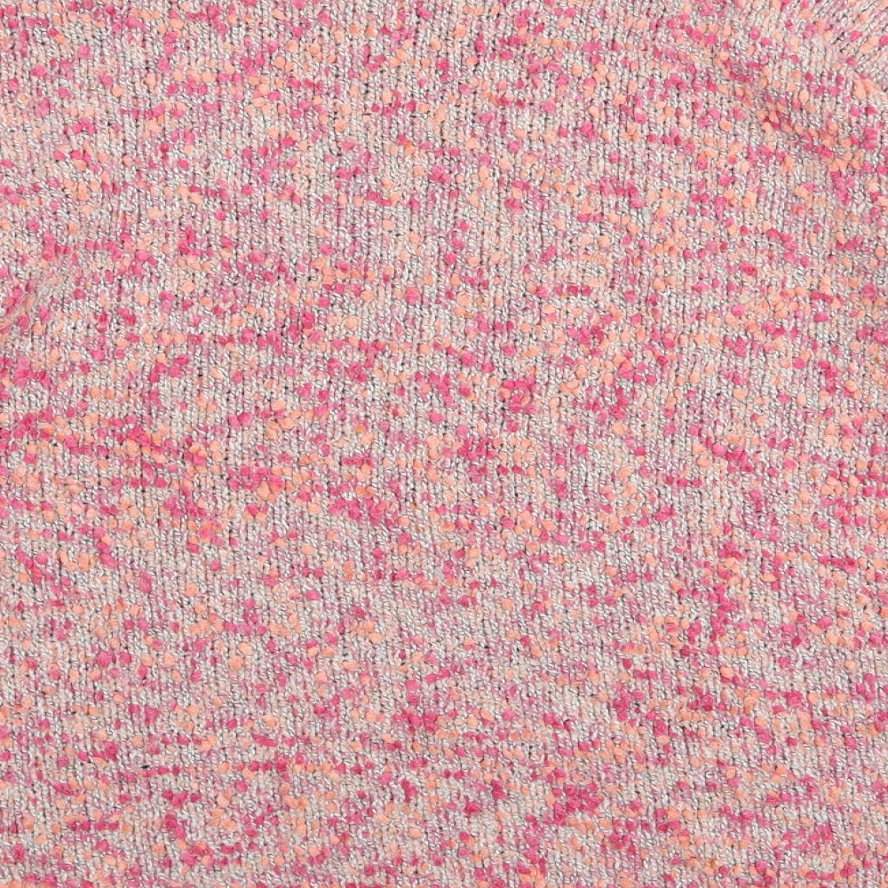 Nutmeg Womens Pink   Pullover Jumper Size 16
