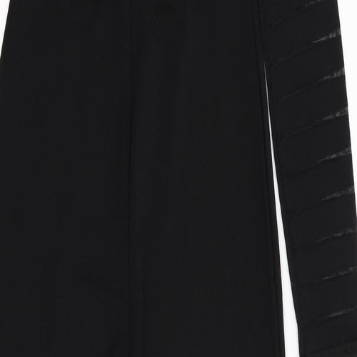 PLT Womens Black Striped  Jumpsuit One-Piece Size 10