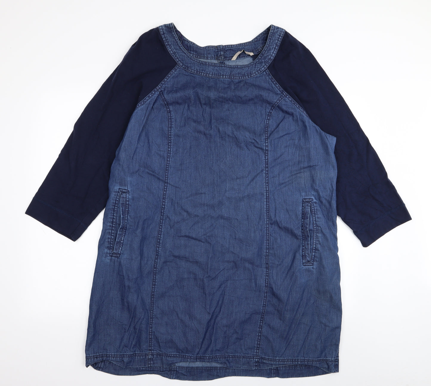 TU Womens Blue   T-Shirt Dress  Size 20