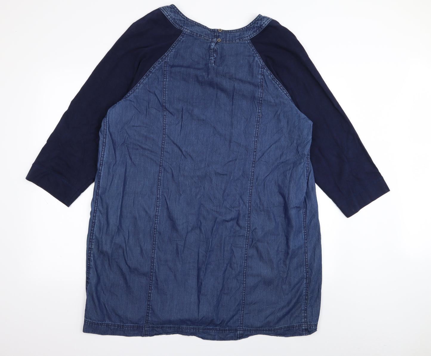 TU Womens Blue   T-Shirt Dress  Size 20