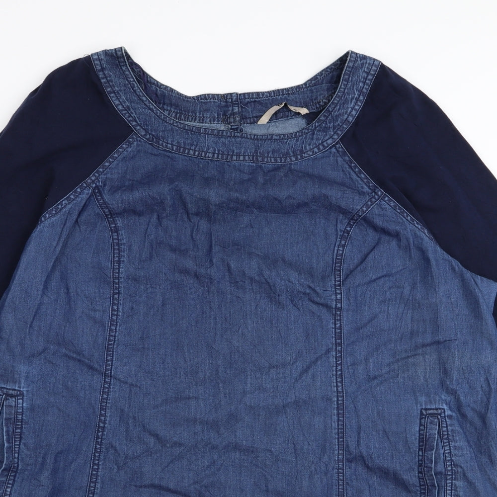 TU Womens Blue   T-Shirt Dress  Size 20