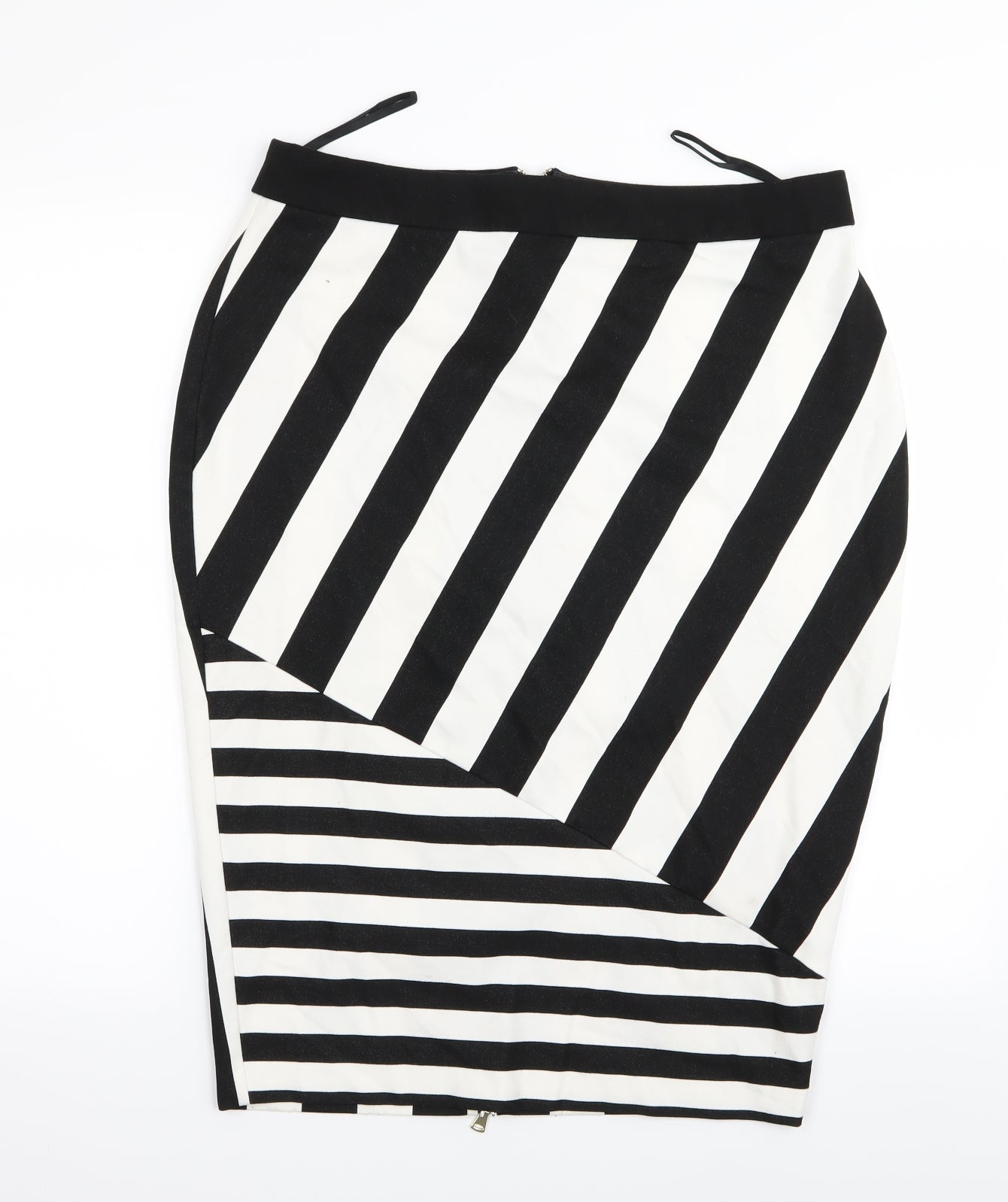 River Island Womens Multicoloured Striped  A-Line Skirt Size 16