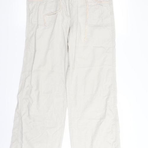 Asda George Womens Beige   Trousers  Size 10 L30 in