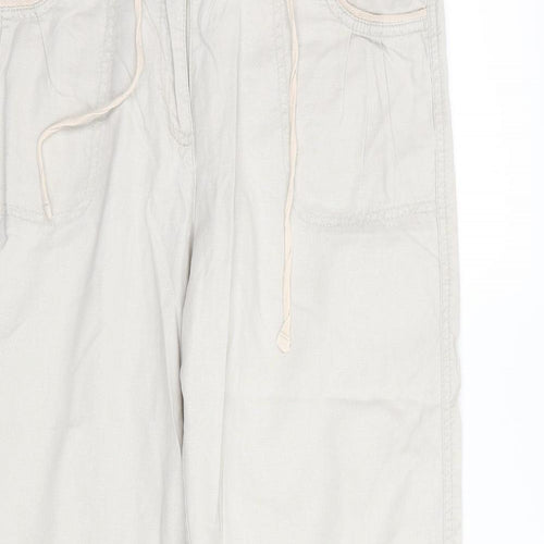 Asda George Womens Beige   Trousers  Size 10 L30 in