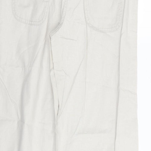Asda George Womens Beige   Trousers  Size 10 L30 in