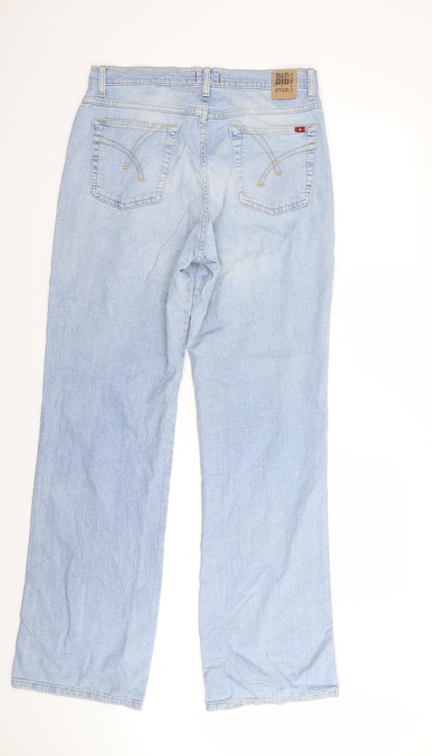 BIG STAR Mens Blue   Bootcut Jeans Size 32 in L32 in