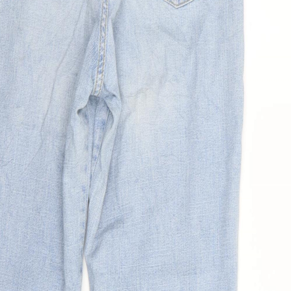 BIG STAR Mens Blue   Bootcut Jeans Size 32 in L32 in