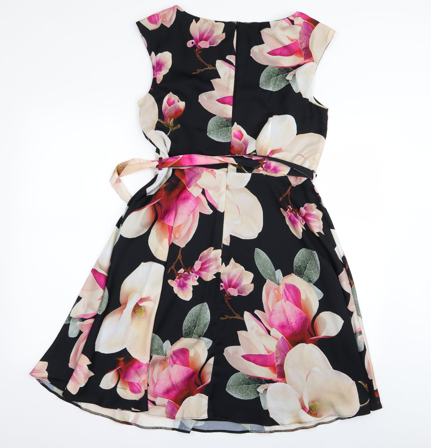 Wallis Womens Multicoloured Floral  Fit & Flare  Size 12