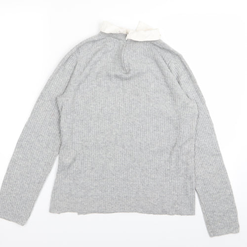 Topshop Womens Grey   Pullover Jumper Size 8