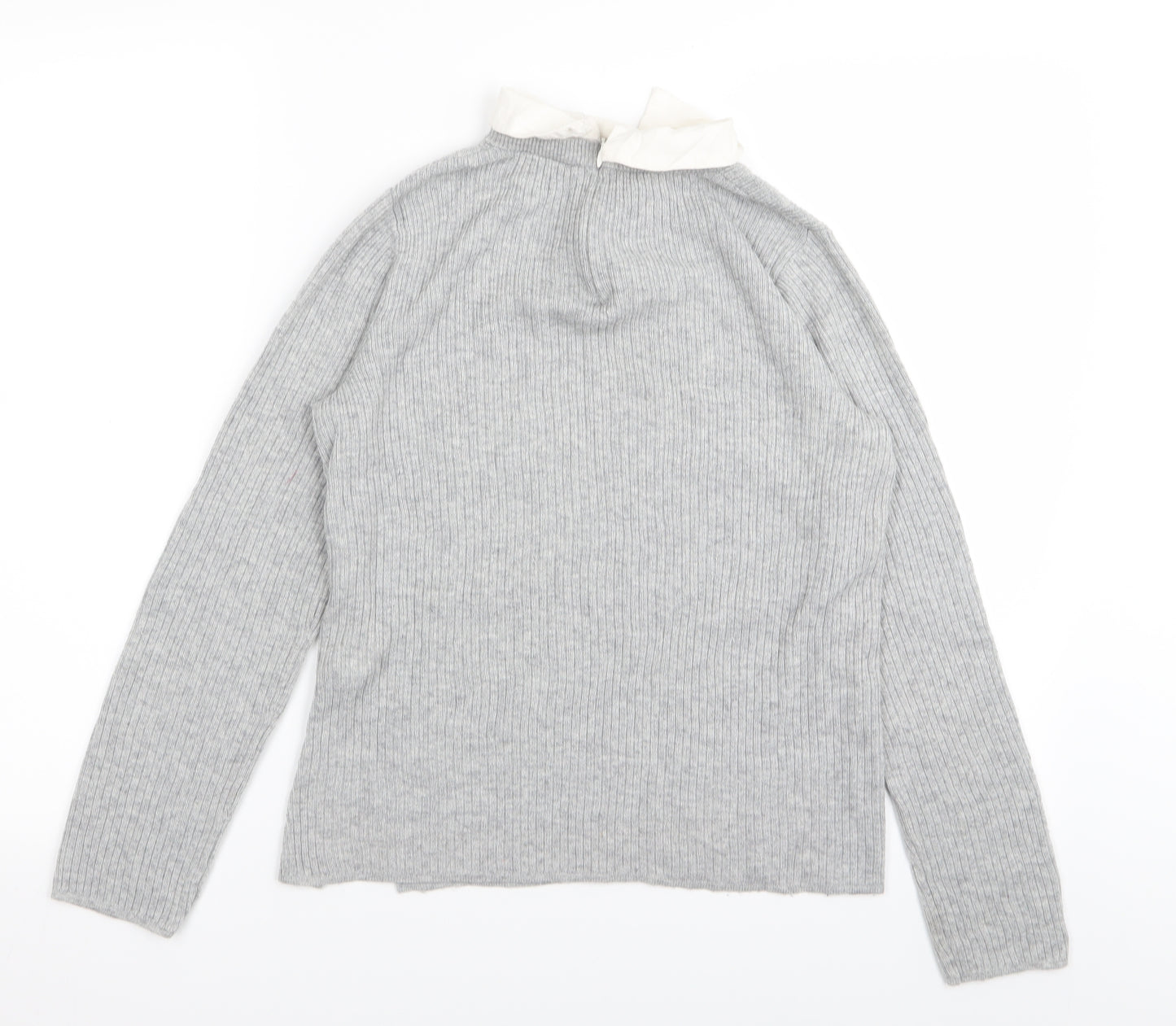 Topshop Womens Grey   Pullover Jumper Size 8