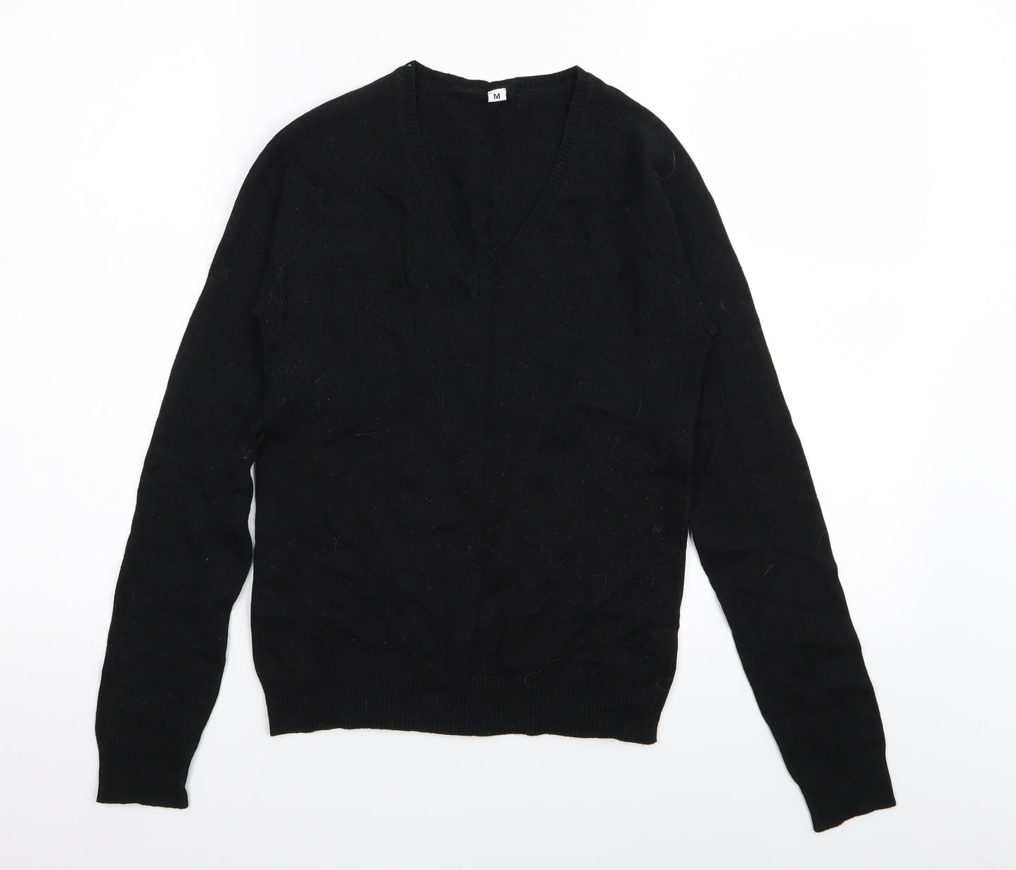 Preworn Womens Black   Pullover Jumper Size M