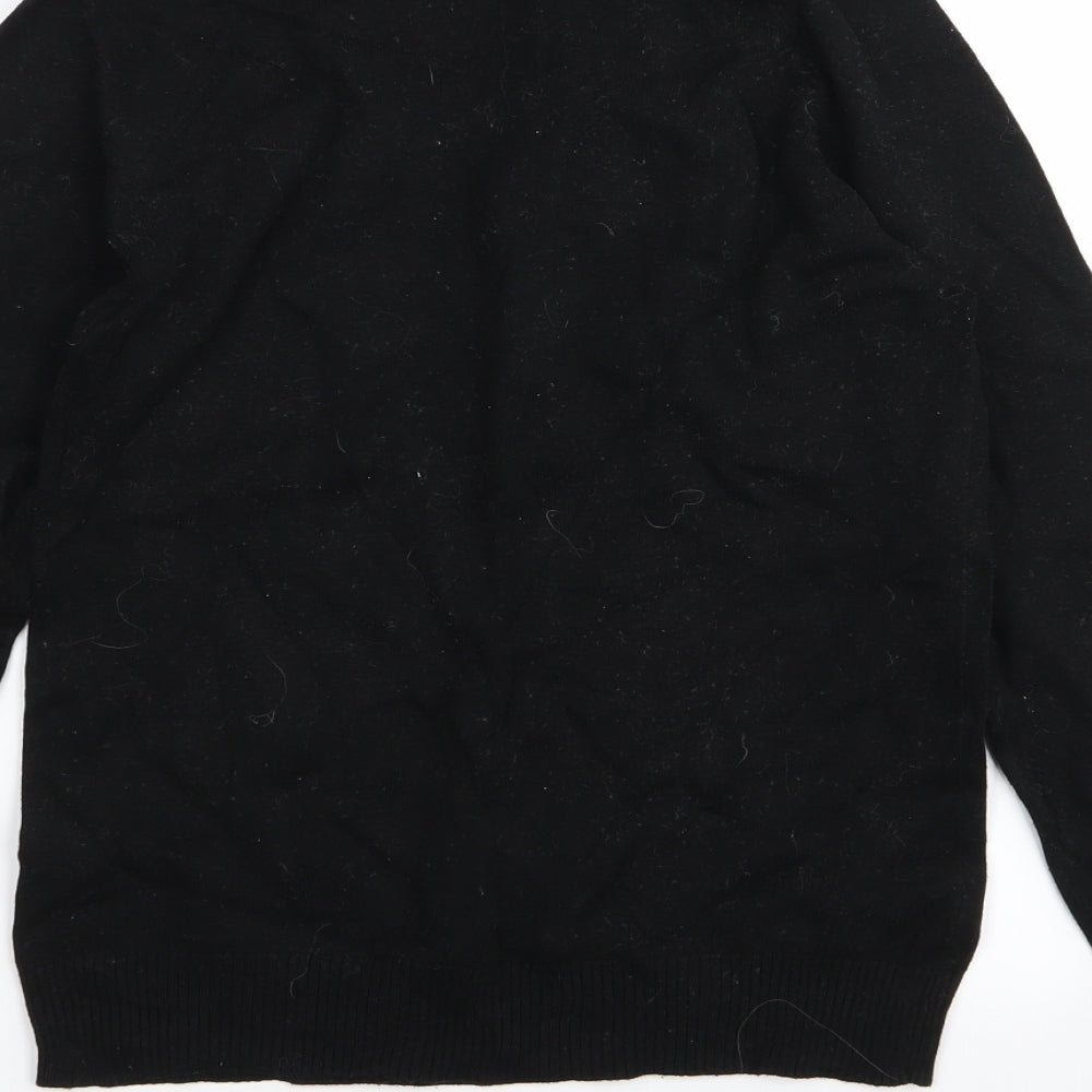 Preworn Womens Black   Pullover Jumper Size M