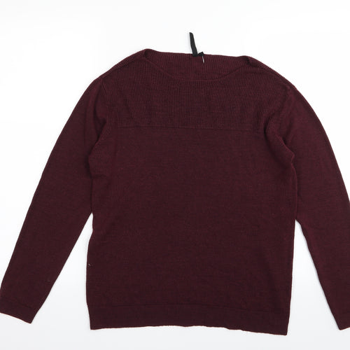 Essentials Womens Red   Pullover Jumper Size 10