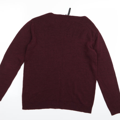 Essentials Womens Red   Pullover Jumper Size 10