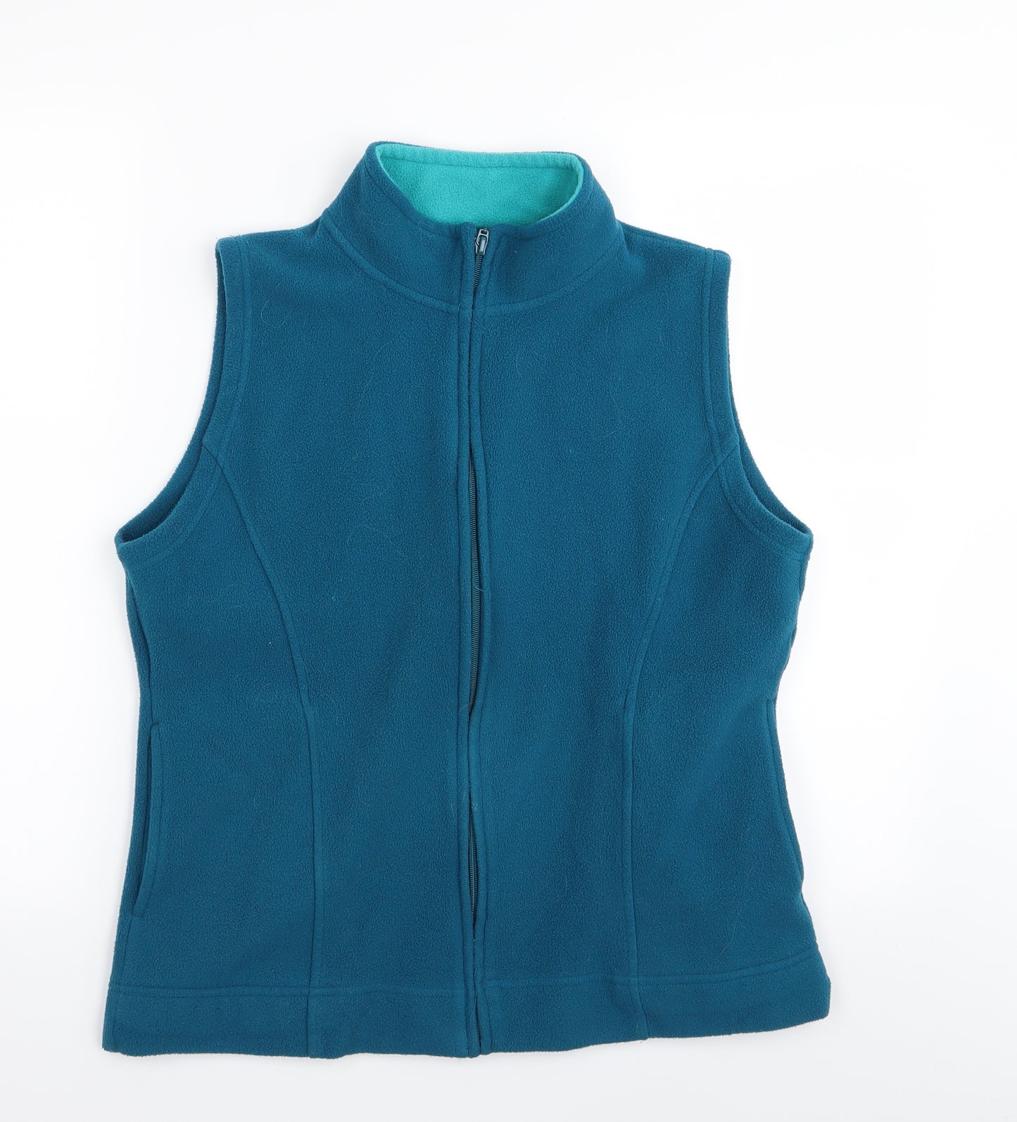 EWM Womens Blue   Gilet Jacket Size 14  - fleece