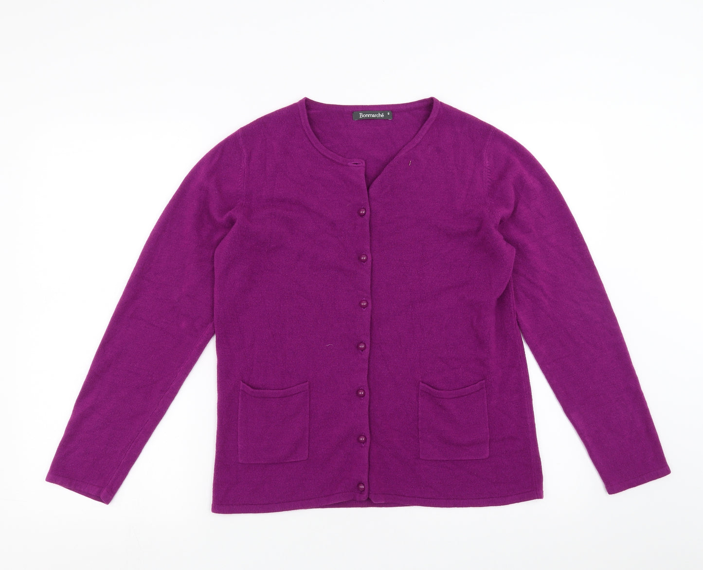 Bonmarché Womens Purple   Cardigan Jumper Size S