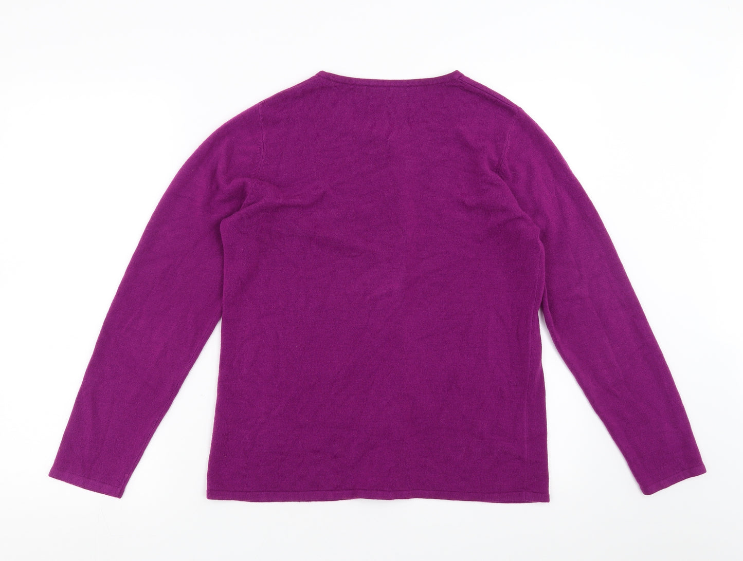 Bonmarché Womens Purple   Cardigan Jumper Size S