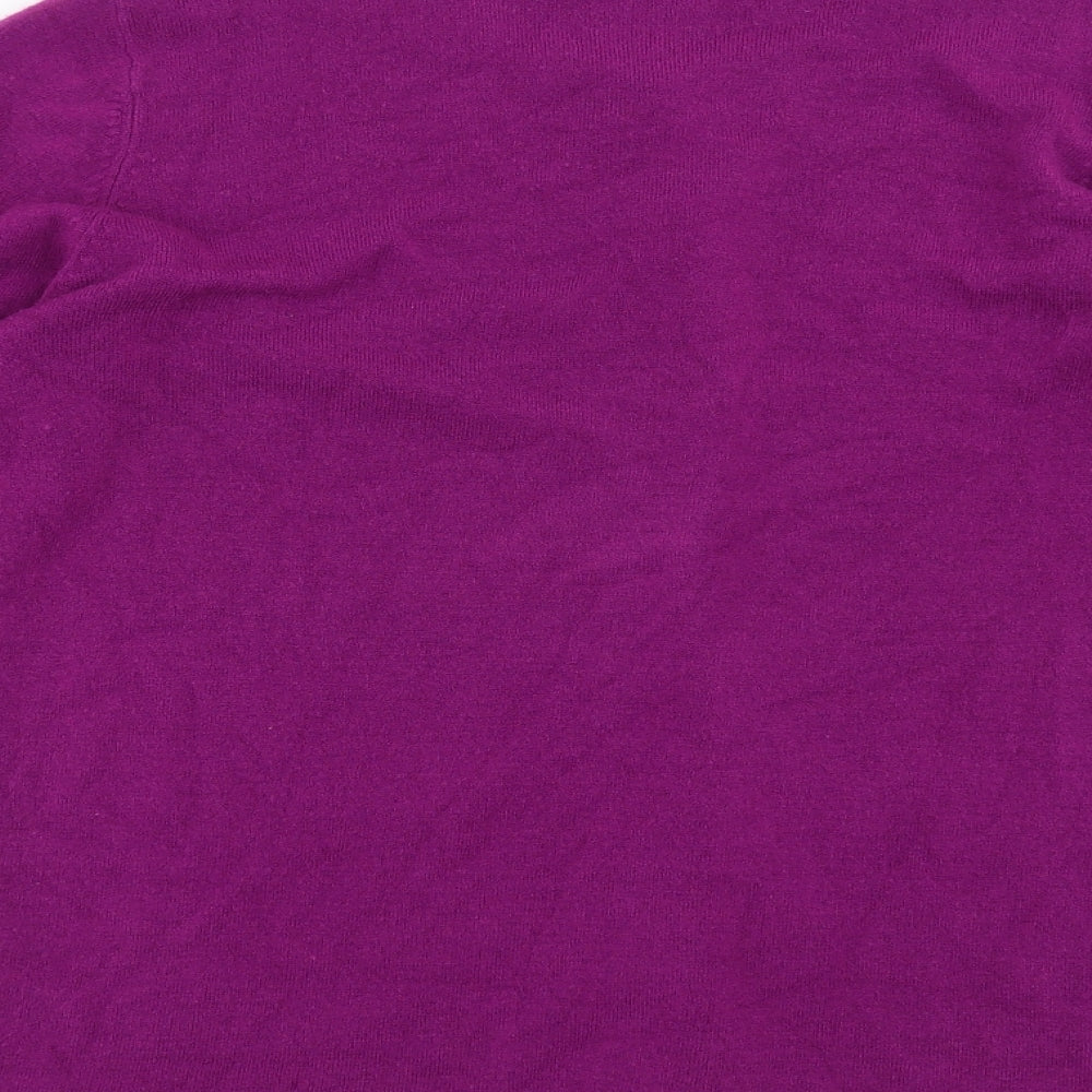Bonmarché Womens Purple   Cardigan Jumper Size S