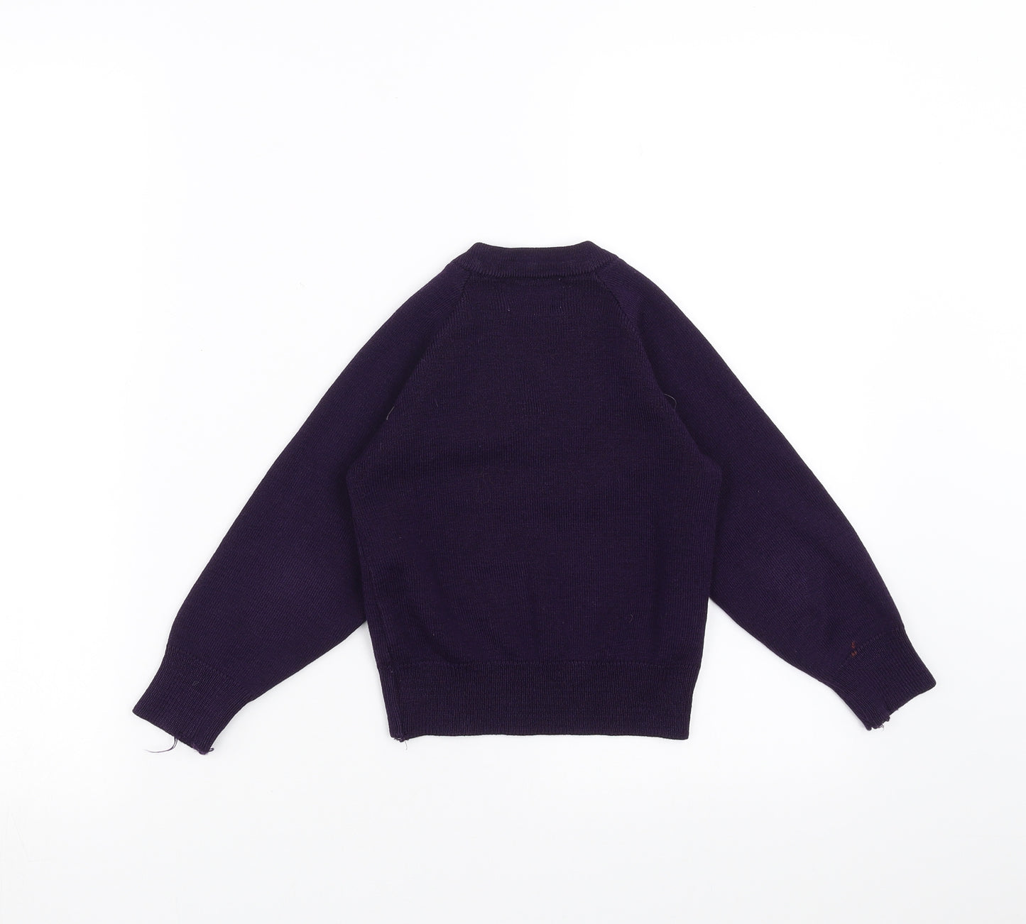 charles Kirk Boys Purple   Pullover Jumper Size 3-4 Years