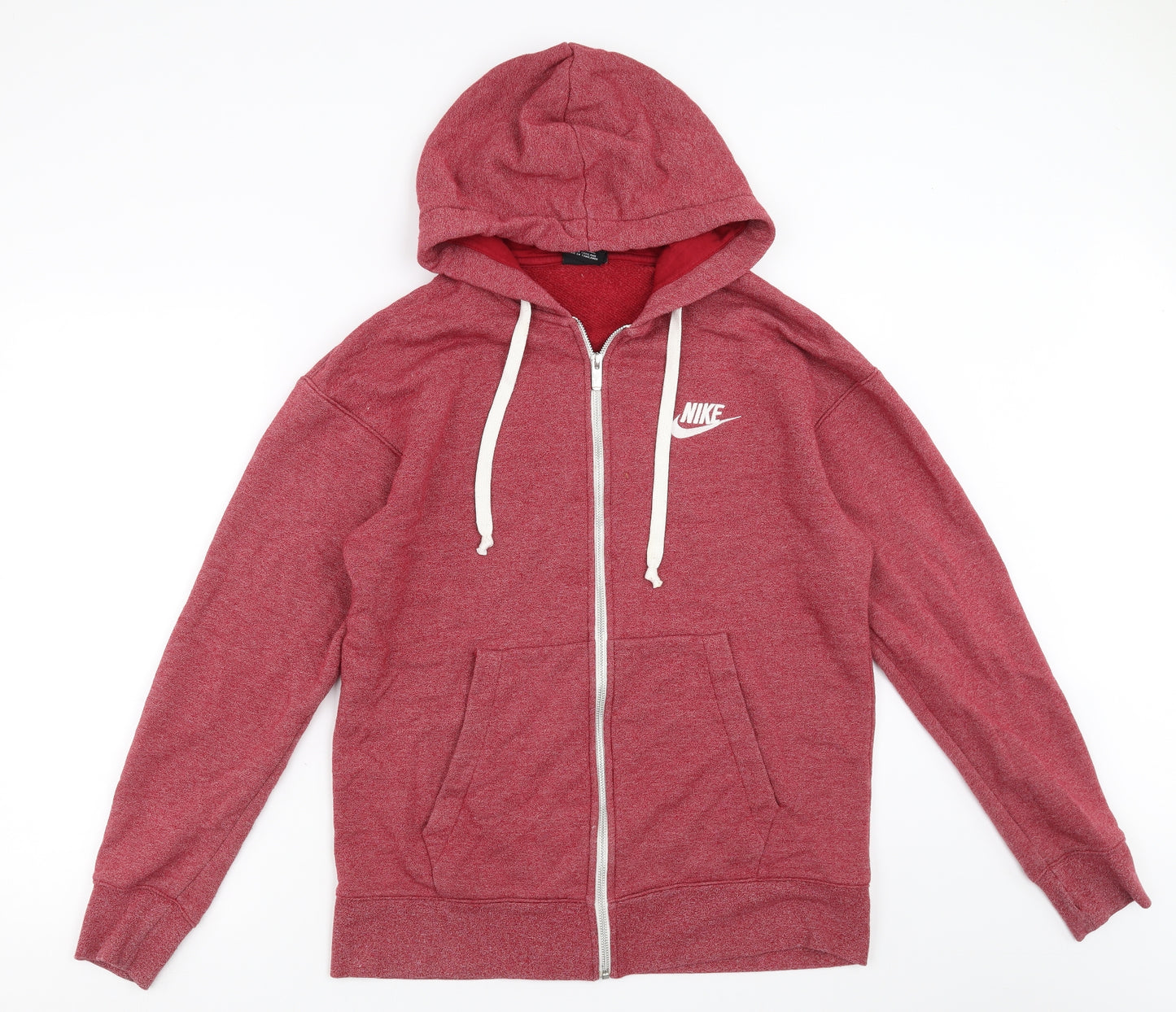 Nike Mens Red   Full Zip Hoodie Size M