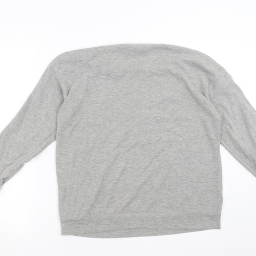 FOREVER 21 Womens Grey   Pullover Sweatshirt Size M  - sundays