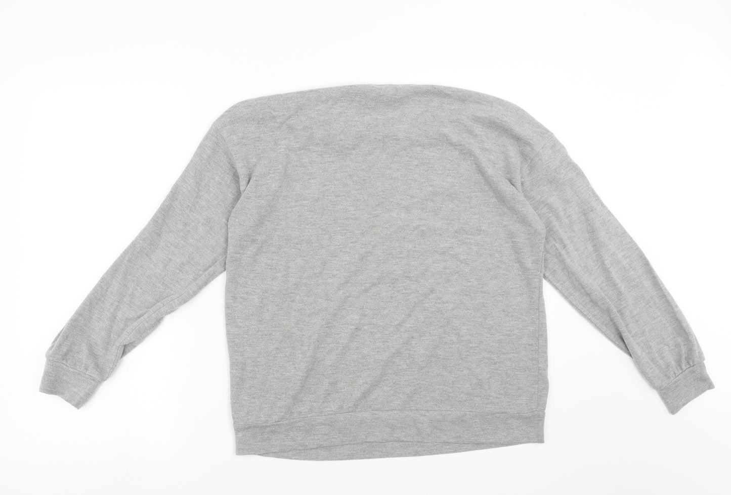 FOREVER 21 Womens Grey   Pullover Sweatshirt Size M  - sundays