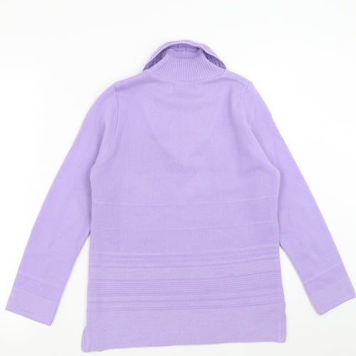 Preworn Womens Purple   Pullover Jumper Size S