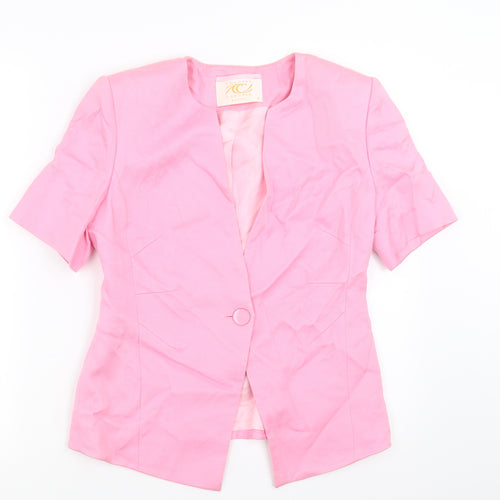 Country Casuals Womens Pink   Jacket Suit Jacket Size 8