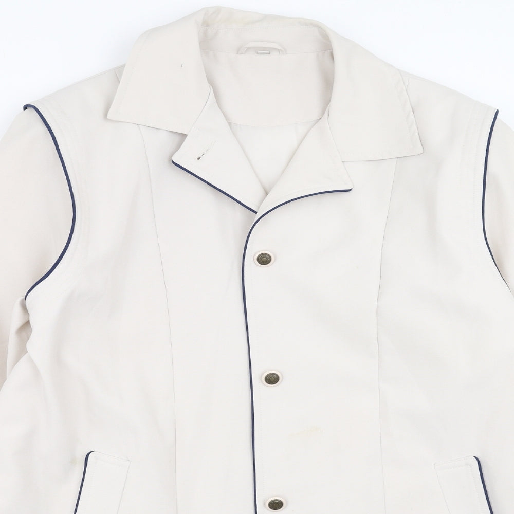 Deanes Womens Ivory   Jacket Coat Size 18