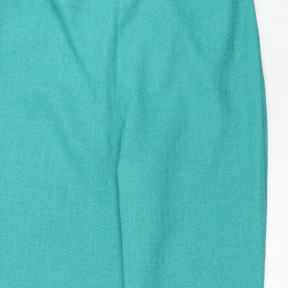 JULIPA Womens Green   Trousers  Size 14 L28 in
