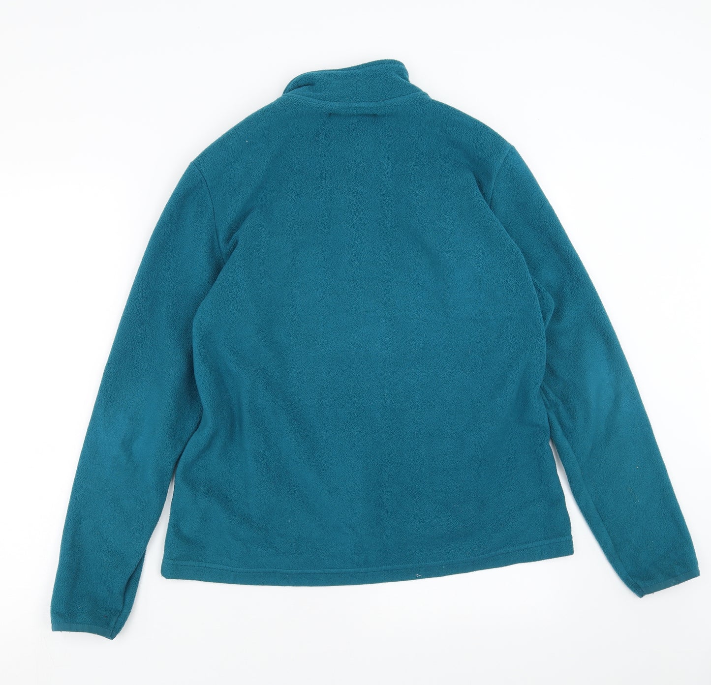 Marks and Spencer Womens Green  Fleece Full Zip Jumper Size 14