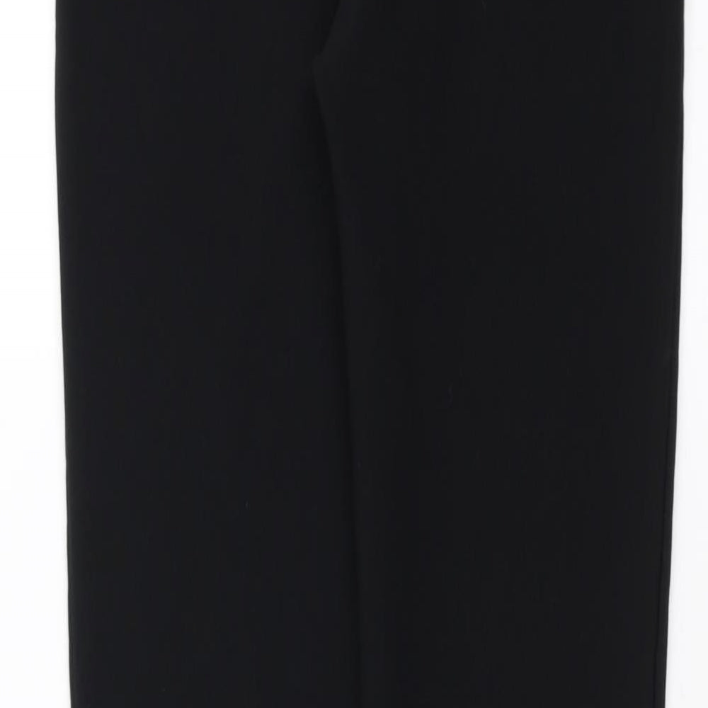 Preworn Womens Black   Trousers  Size 8 L30 in