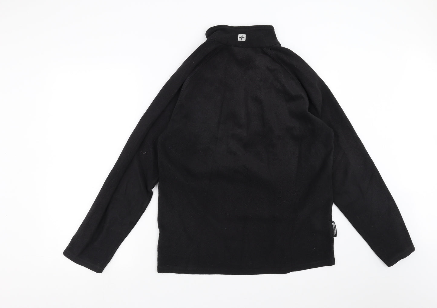 Mountain Warehouse Mens Black  Fleece Pullover Jumper Size S