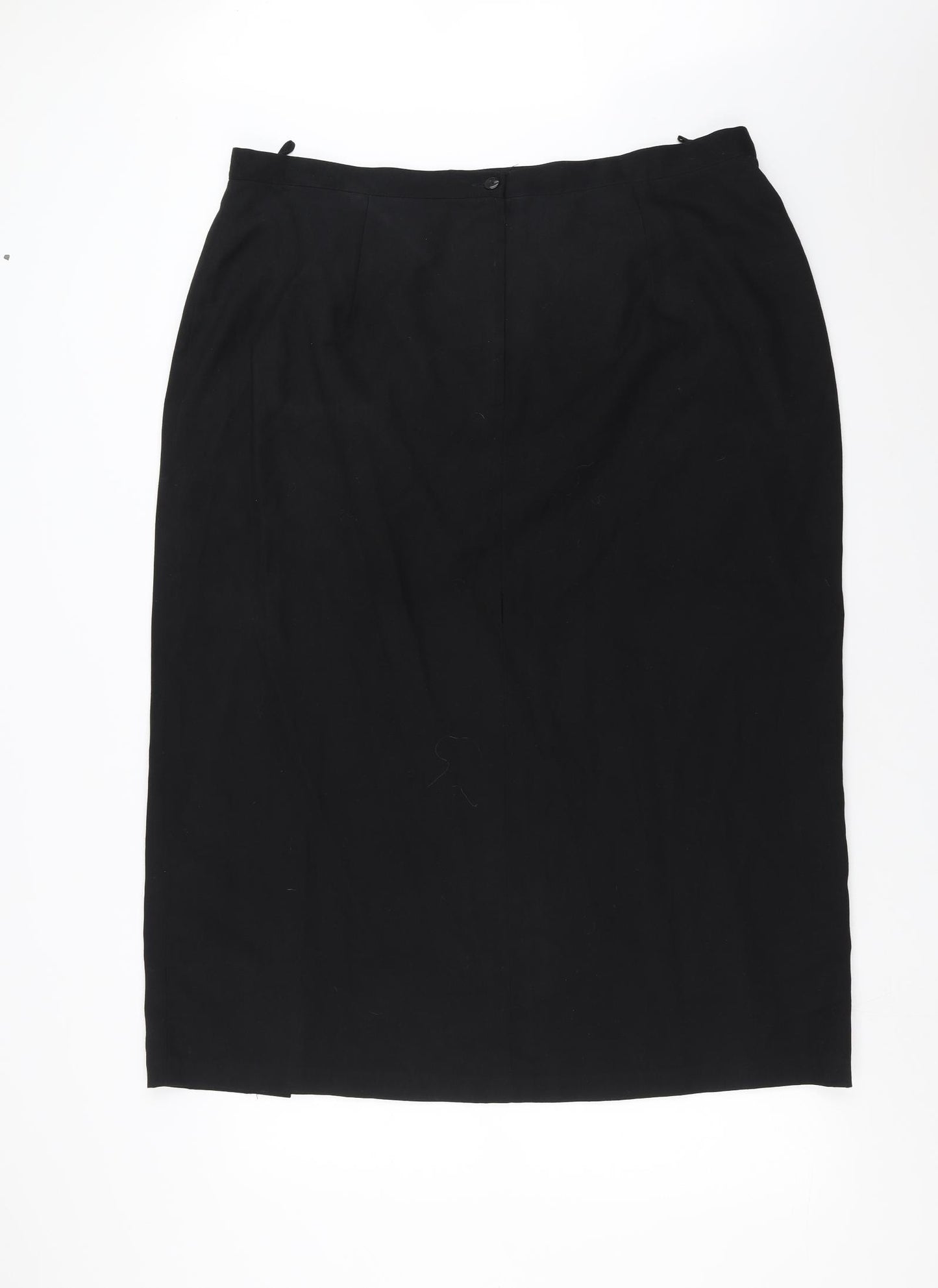 Fashion extra Womens Black   Straight & Pencil Set Size 24  - Split in front