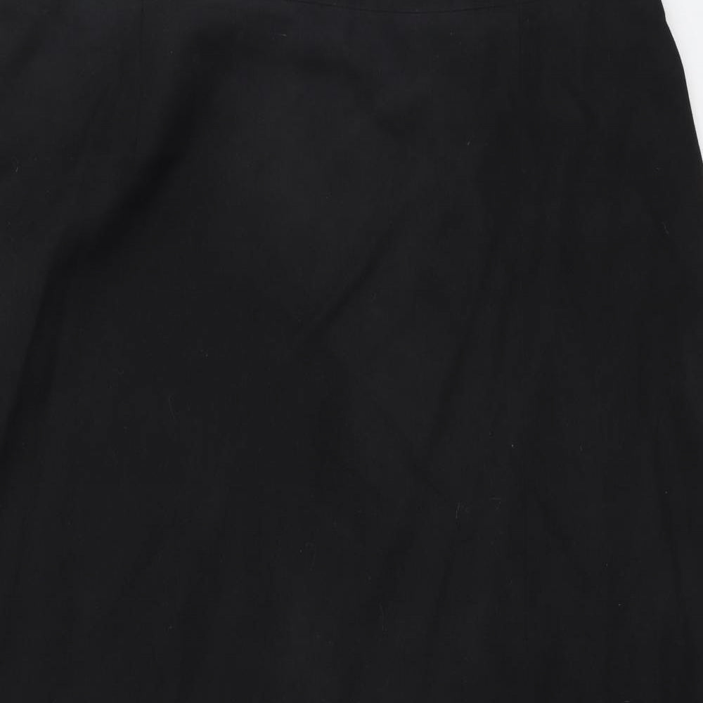 Fashion extra Womens Black   Straight & Pencil Set Size 24  - Split in front