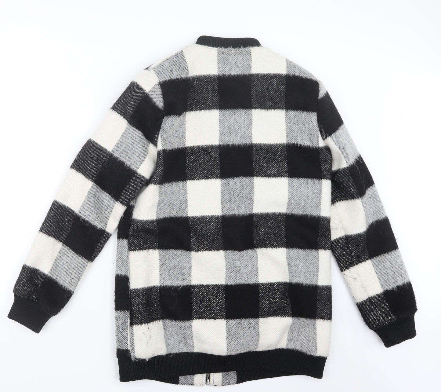 F&F Womens Black Check  Jacket  Size 10