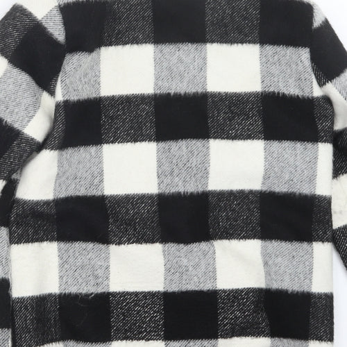 F&F Womens Black Check  Jacket  Size 10