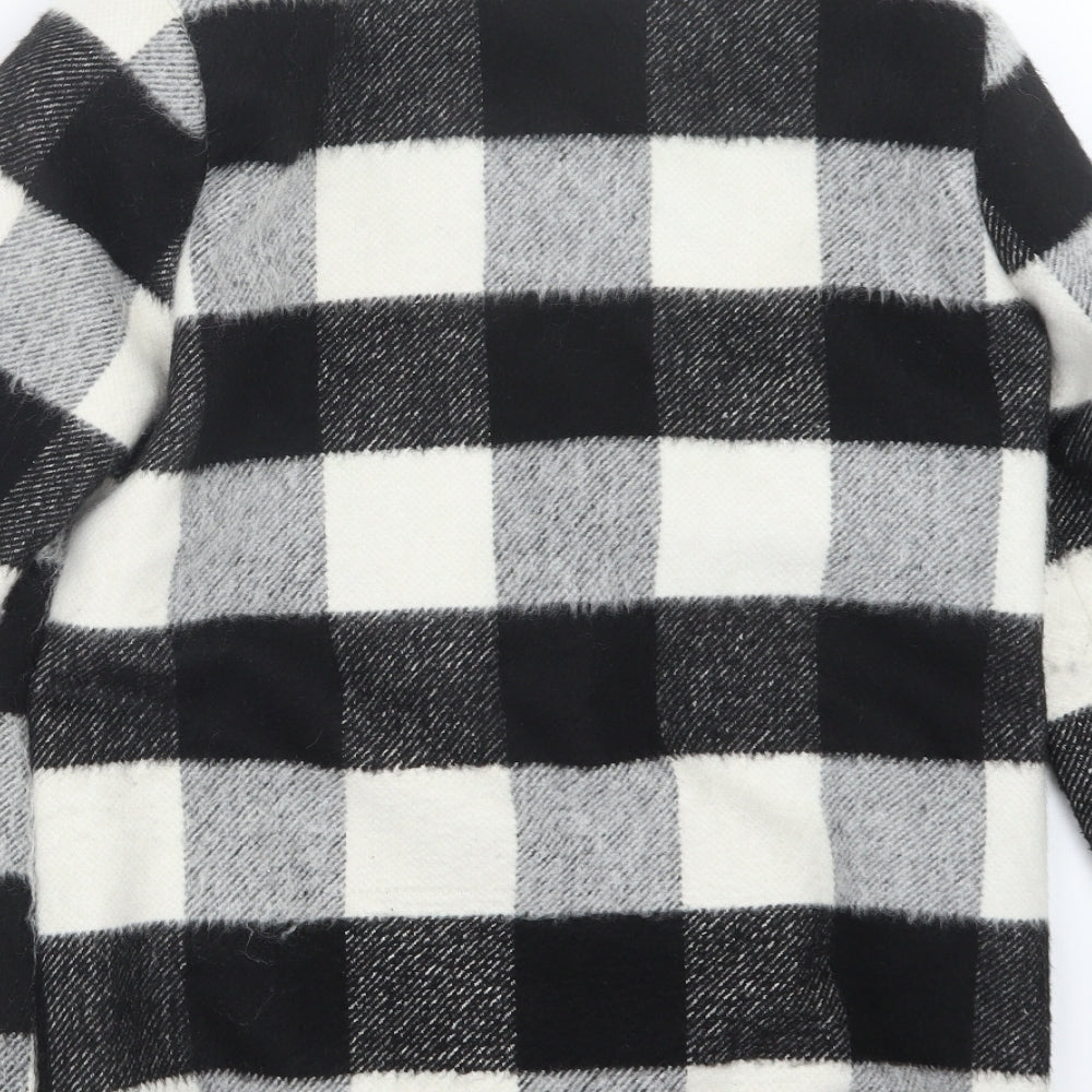 F&F Womens Black Check  Jacket  Size 10