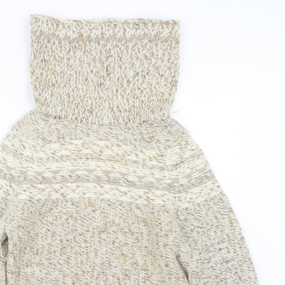 Gap Womens Beige  Knit Pullover Jumper Size M