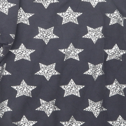 George Girls Grey Geometric  Top Pyjama Top Size 13-14 Years  - Stars