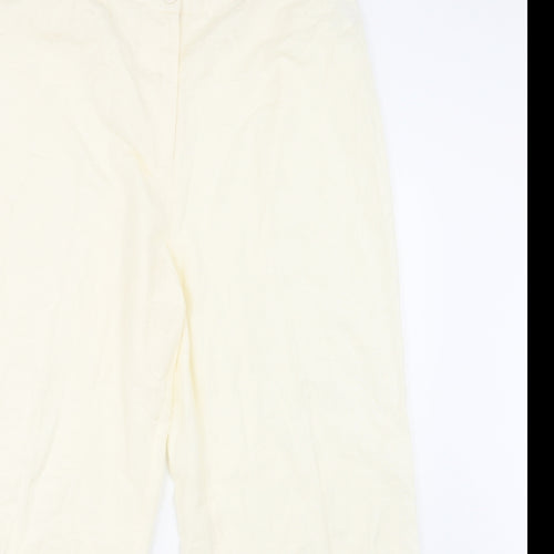 Joanna Hope Womens Ivory   Trousers  Size 14 L26 in